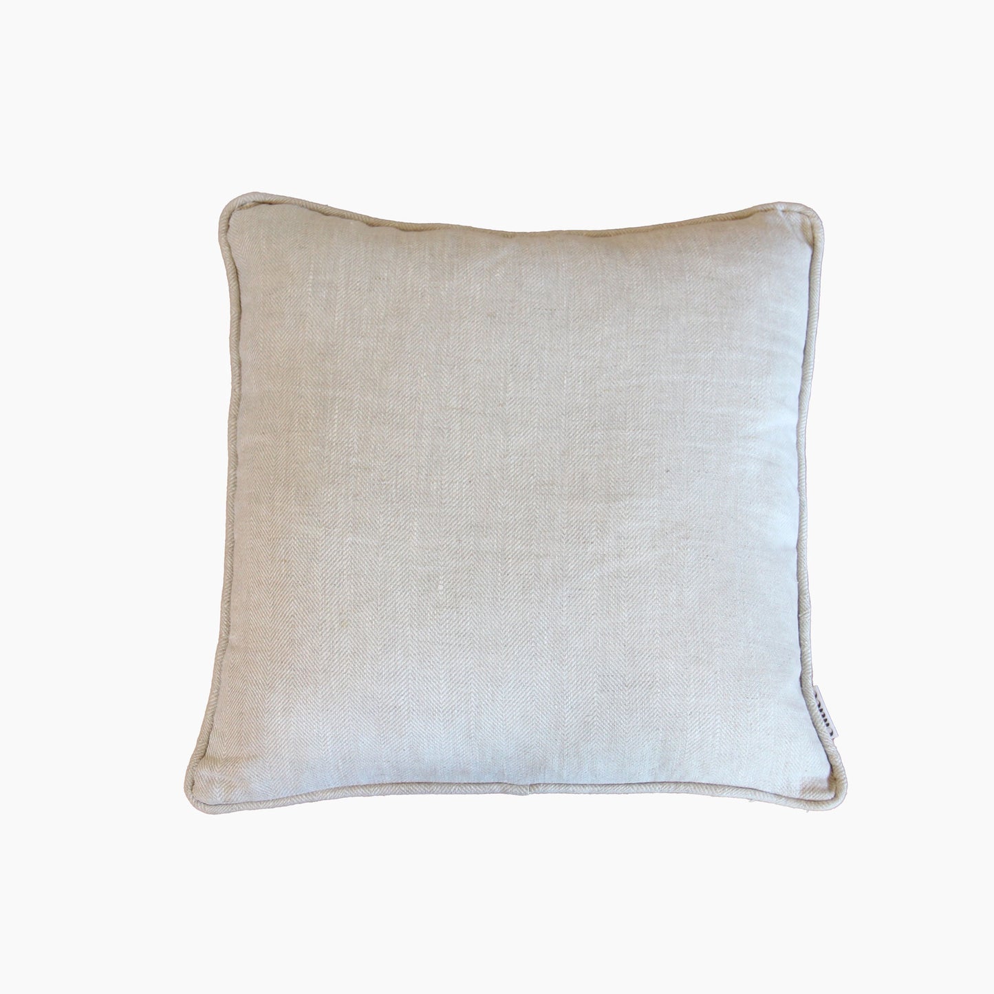 Hattie Feather Cushion | Natural